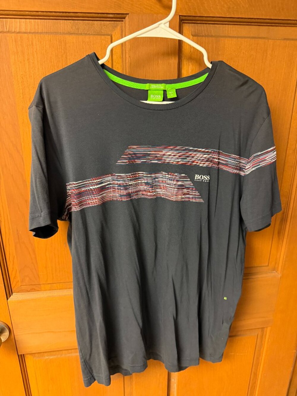 Boss Men's Navy T-Shirt  Size XL In Great Shape!!
